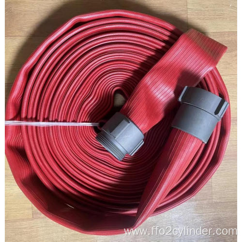 Fifty meter Rubber Fire Hose